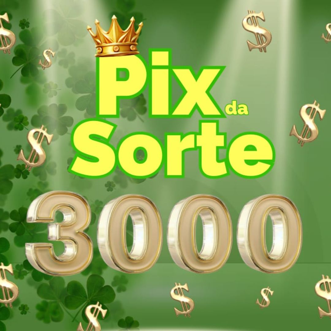 Pix Premiado No Valor de 3.000,00